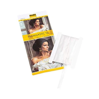 Abbildung von Vlieseline Framilastic T6 SB 5m x 6mm, 100% PU, Transparent, 6 mm 5 m,