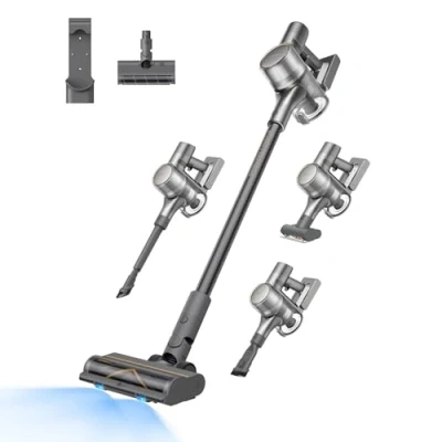 Abbildung von dreame R20 Kabelloser Staubsauger, 190AW Starke Saugkraft, 90min Lange Laufzeit, Schmutzerkennung, LED Bildschirm, blaues Licht, kein verwickeln, ideal für Hausreinigung, Tierhaare, Teppiche