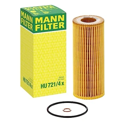 Abbildung von MANN FILTER HU 721/4 X Ölfilter Satz mit Dichtung / Dichtungssatz Für PKW