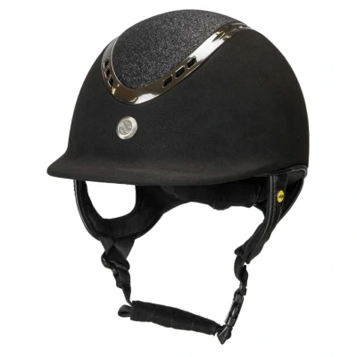 Abbildung von Back On Track Helmet Pardus Microfiber Strass with rotation button