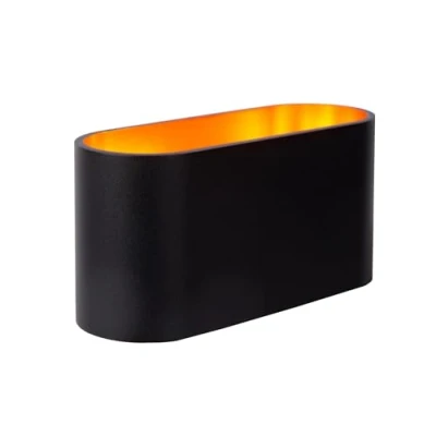 Abbildung von Lucide XERA Wandleuchte 1xG9 Schwarz, 16 x 8 cm