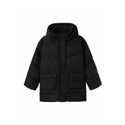 Abbildung von Name it Winterjacke für Kinder, Größe: 134, Black