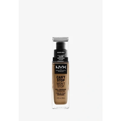 Abbildung von Nyx Professional Makeup CAN&#039;T STOP WON&#039;T Foundation Foundation, Damen, Größe: 30 ml, 14 golden honey