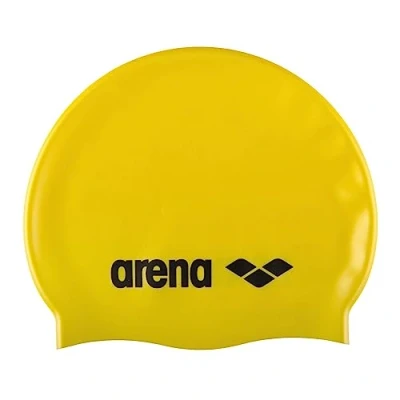 Abbildung von ARENA Unisex Jugend Classic Badekappen, Gelb / Schwarz, NS EU