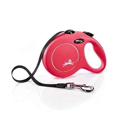Abbildung von flexi New Classic L Gurt 8 m rot für Hunde bis 50 kg