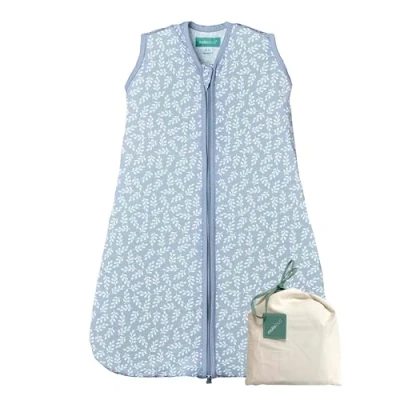 Abbildung von molis&amp;co. Baby Schlafsack. 0.5 TOG. Größe: 95 cm (18 36 Monate). Ideal für den Sommer. Blue Garden. 100% Baumwolle (Oeko TEX 100).