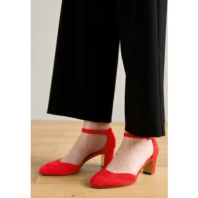 Abbildung von Tamaris Pumps 1 24412 41 500 Damen Frauen Schuhe vegan M2443241 Rot, Schuhgröße:37 EU