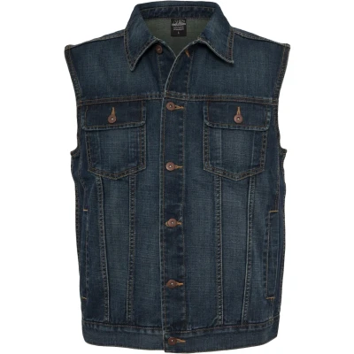 Abbildung von Urban Classics Weste, Herren, Größe: Large, Denimblue