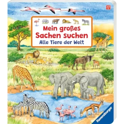 Abbildung von Mein großes Sachen suchen: Alle Tiere der Welt