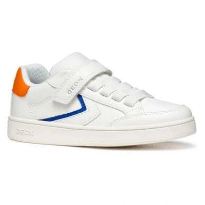 Abbildung von Geox J ECLYPER Boy A Sneaker, White/Lt Orange, 25 EU
