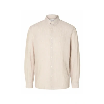 Abbildung von Selected Homme Regkylian Hemd, Herren, Größe: Large, Pure cashmere