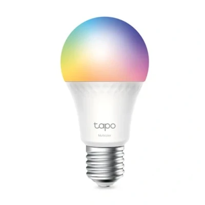 Abbildung von Tapo TP Link L535E alexa lampe E27, Matter zertifiziert, Mehrfarbrige dimmbare smarte WLAN Glühbirne, Kompatibel mit Alexa, Siri oder Google Assistant, Energieüberwachung, Kein Hub notwendig
