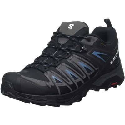 Abbildung von Salomon X Ultra Pioneer Gore Tex Wasserdichte Herren Outdoorschuhe, Outdoor bereit, Sicherer Fußhalt, Stabil und gedämpft, Black, 48