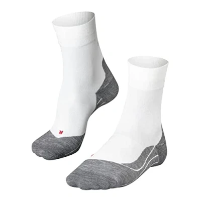 Abbildung von FALKE Herren Laufsocken RU4 Endurance M SO Baumwolle antiblasen 1 Paar, Weiß (White Mix 2020), 42 43