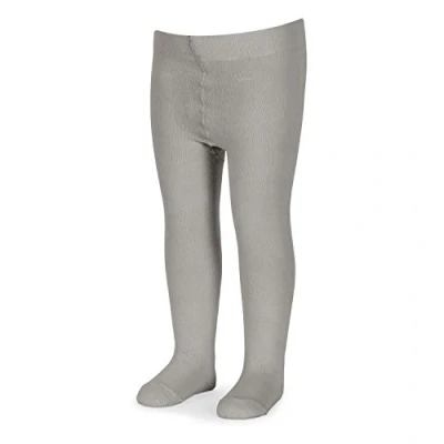 Abbildung von Sterntaler Mädchen Uni Strumpfhose, Silber Melange, 122 128 EU