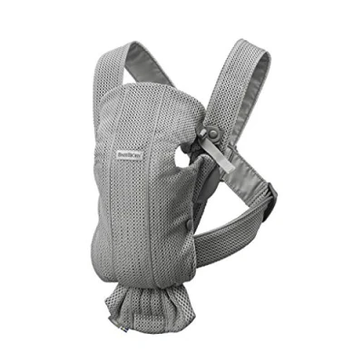Abbildung von BabyBjörn Babytrage Mini, 3D Netzstoff, Grau