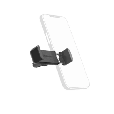 Abbildung von Hama Handyhalterung Auto, für Lüftung, universal bis 8,5cm Breite (Hochformat, Querformat, 360 drehbar, Klemmhalterung, Auto Zubehör, Gadget, Kfz Handyhalterung)