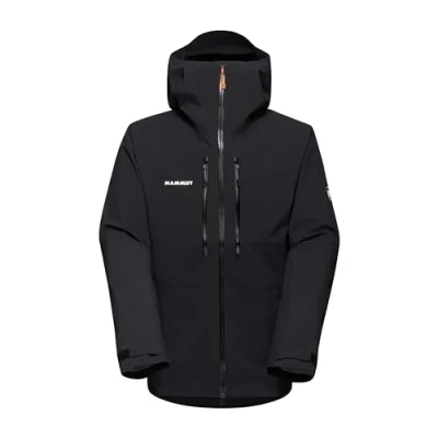 Abbildung von Mammut Taiss Hooded Hardshelljacke, Herren, Größe: Small, Black