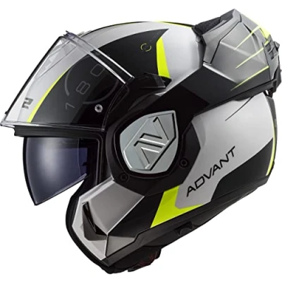 Abbildung von LS2, Klapphelm Motorrad ADVANT CODEX White Black, XL