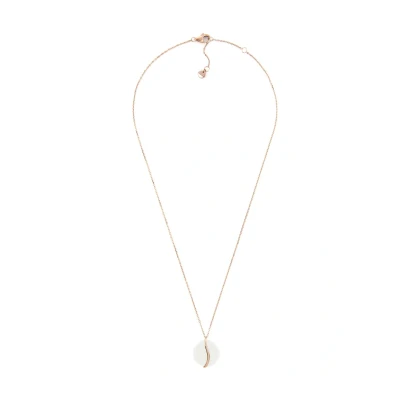 Abbildung von SKAGEN Damenkette Sofie Sea Glass Anhänger Organic Shape weiß, SKJ1813791