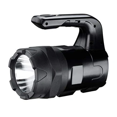 Abbildung von VARTA Taschenlampe LED Laterne inkl. 6x AA Batterien, Indestructible BL20 Pro Arbeitsleuchte, zwei Leuchtmodi, extrem robuste Lampe, stoßabsorbierend, Spritzwasser und staubgeschützt