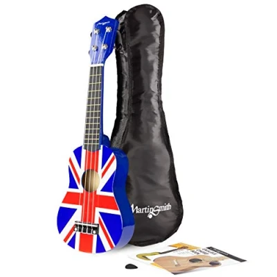 Abbildung von Martin Smith Soprano Ukulele with Bag and Union Jack Design