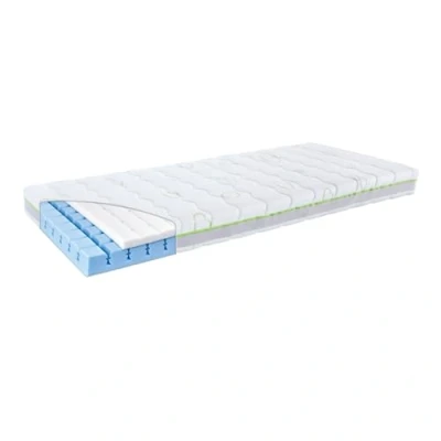 Abbildung von Träumeland Kinder &amp; Jugendmatratze Schlummerland mit freistehenden 3D comfort pads, Größe 90 x 160 cm, mehrfarbig, 15 T080280