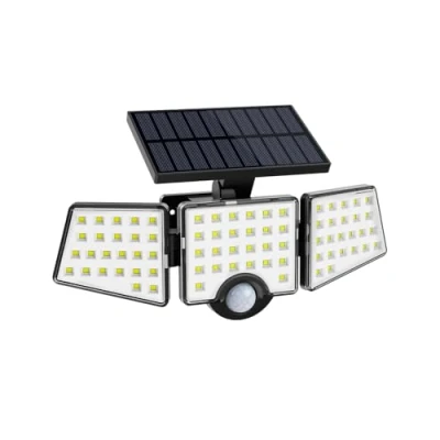 Abbildung von Lepro Solarleuchte für Außen mit Bewegungsmelder, 1000 Lumen 70 LEDs Solarlampen Aussen, IP65 Wasserdicht, 270 Beleuchtungswinkel, 360 Drehbar Solar Außenleuchte Wandleuchte Garten Balkon Garage