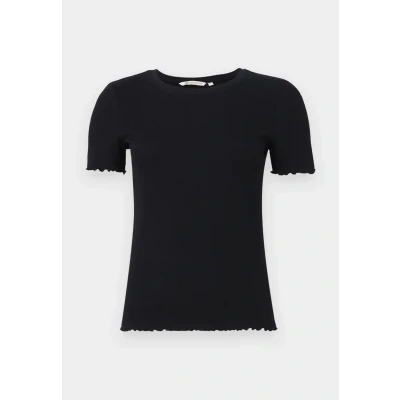 Abbildung von TOM TAILOR Denim Damen 1047092 T Shirt, 14482 Deep Black, S