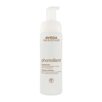 Abbildung von Aveda Phomollient Styling Foam 6.7 fl oz / 200 ml Lightweight Hair Mousse for Fine to Medium Adds Volume, Shine &amp; Flexible Hold Organic Ingredients, Natural Shine, Eco Friendly Packaging