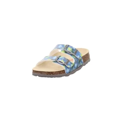 Abbildung von Superfit Fussbettpantoffel Pantoffeln, Blau 8420, 26 EU Weit