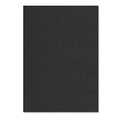 Abbildung von 50 Blatt A4 300g Fotokarton Tonkarton, Karton Pappe, Schwarz