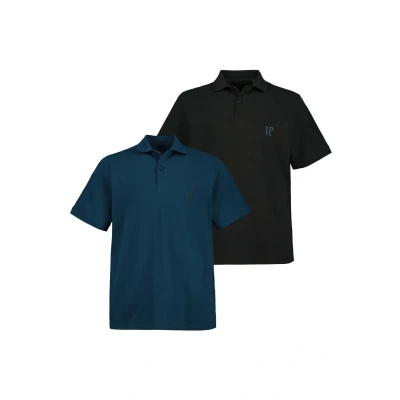 Abbildung von JP1880 Poloshirt, Herren, Größe: 3XL, Bleu moyen