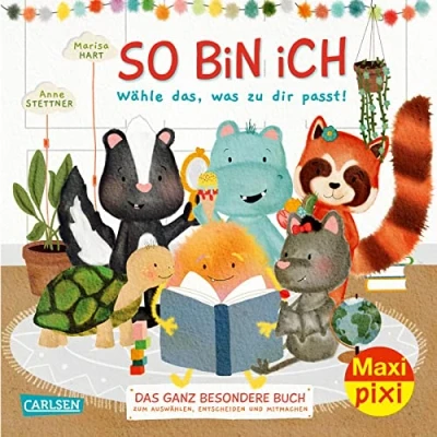 Abbildung von Maxi Pixi 443: So bin ich: Wähle das, was zu dir passt! Das ganz besondere Buch zum Auswählen, Entscheiden und Mitmachen (443)