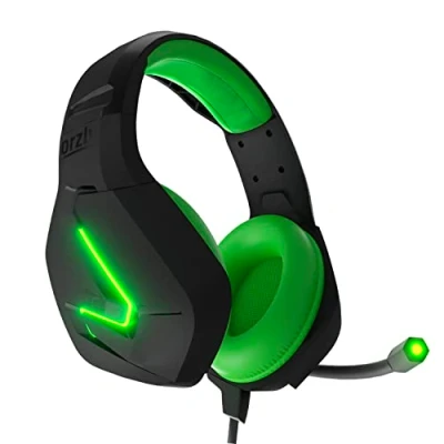 Abbildung von Gaming Headset für PC PS5, Playstation PS4, Xbox Series X S, ONE,Nintendo Switch, Laptop &amp; Google Stadia Stereo Sound with mit Geräuschunterdrückung Microphone Hornet RXH 20 Sagano Auflage