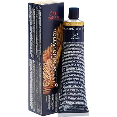 Abbildung von Wella Professionals Koleston Perfect Me + Rich Naturals 6/3 Dunkelblond Gold, 60 ml