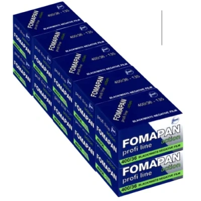 Abbildung von Foma 10er Pack FOMAPAN Action 400 135/36 SCHWARZ/WEIß Kleinbildfilm, FO11502 10