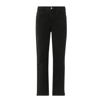 Abbildung von comma casual identity Jeans Straight Leg, Damen, Größe: 42, Schwarz