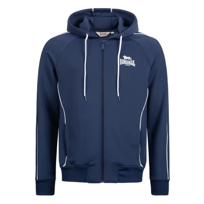 Abbildung von Lonsdale Men&#039;s ACHAVANICH Hooded Sweatshirt, Dark Navy/White, M
