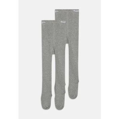 Abbildung von Playshoes Thermal Unisex 2 PACK Strumpfhose für Kinder, Größe: 122/128, Grey/melange