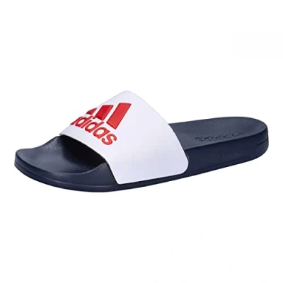 Abbildung von adidas Sportswear Adilette Shower Badesandale Cloud white better scarlet victory blue, Größe: 38, blue Schuhe