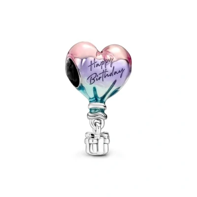 Abbildung von Pandora Happy Birthday HOT AIR Balloon Charm, Damen, Größe: One Size, Sterling silver