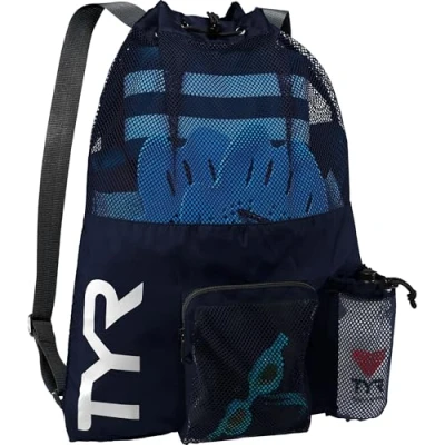 Abbildung von TYR Unisex Big Mesh Mummy Rucksack Tasche, Navy, Einheitsgröße