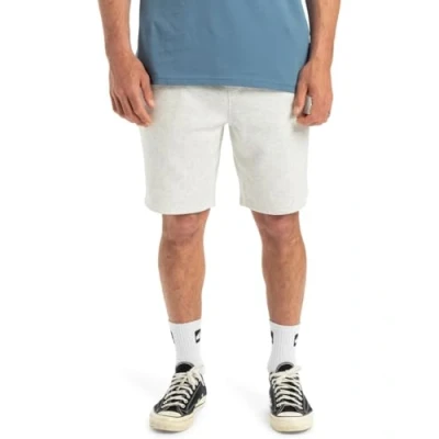 Abbildung von Quiksilver SALT MIT Elastischem BUND Jogginghose, Herren, Größe: Large, White marble heather