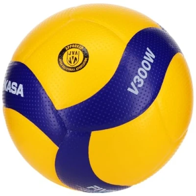 Abbildung von Mikasa V300W FIVB Ball V300W, Womens,Mens Volleyballs, Yellow, 5 EU