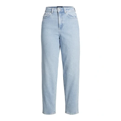 Abbildung von JJXX MOM Jeans Relaxed Fit, Damen, Größe: 25x30, Light blue denim