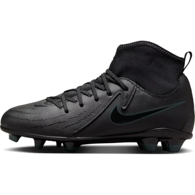 Abbildung von Nike Performance JR Phantom LUNA II CLUB FG/MG Unisex Fußballschuh Nocken für Kinder, Größe: 33, Black/deep jungle Schuhe