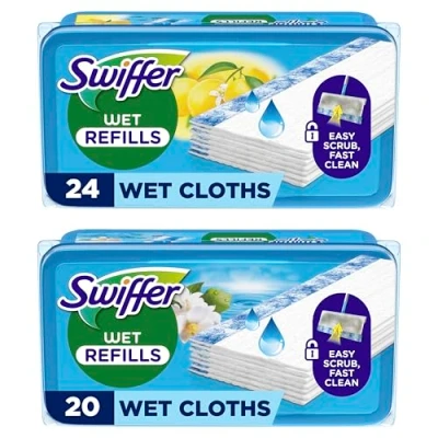 Abbildung von Swiffer Bodenwischer Feuchte Bodentücher Mit Frischem Duft Wie Nach Dem Lüften 44 er Pack, Für Eine Schnelle Und Einfache Reinigung