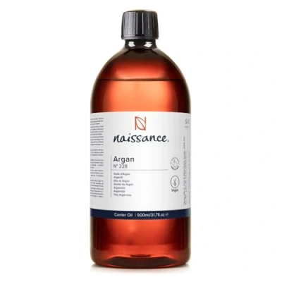 Abbildung von Naissance Marokkanisches Arganöl (Nr. 228) 900ml Natürlich, Vegan, Hexanfrei, Gentechnikfrei Natürliche Feuchtigkeitsversorgung &amp; Pflege für Gesicht, Haut, Haare, Bart Nagelhaut