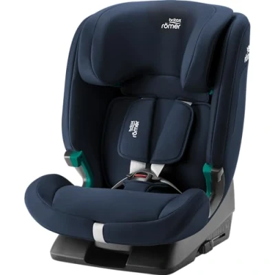 Abbildung von BRITAX RÖMER Kindersitz EVOLVAFIX, mit ISOFIX, für Kinder von 76 150 cm (i Size), 15 Monate 12 Jahre, Night Blue